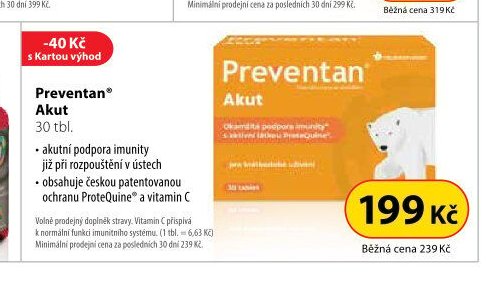 Preventan Akut, 30 tbl.