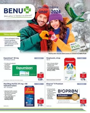 akční leták BENU Lékárna 1.2.2024-29.2.2024