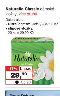 Naturella Classic dámské vložky