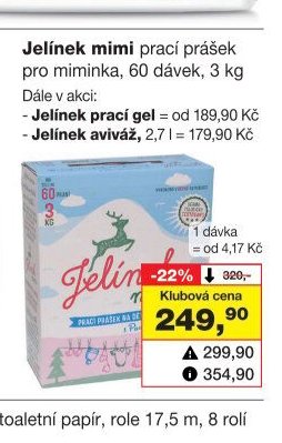 Jelínek mimi prací prášek
