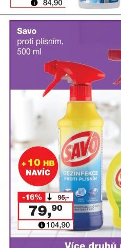 Savo proti plísním, 500 ml