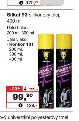 Silkal 93 silikonový olej