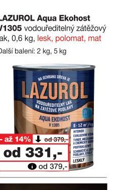LAZUROL Aqua Ekohost V1305