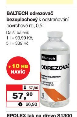 BALTECH odrezovač bezoplachový