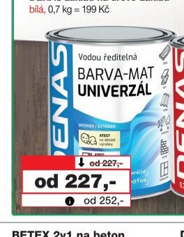 DENAS univerzál mat