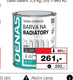 DENAS na radiátory