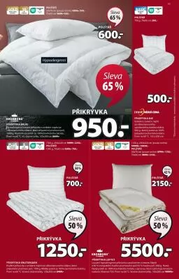 akční leták Jysk 31.1.2024-6.2.2024