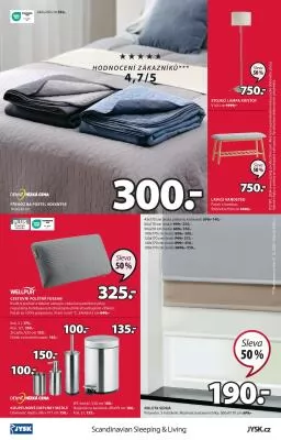 akční leták Jysk 31.1.2024-6.2.2024