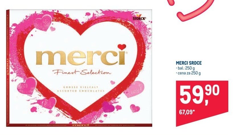 MERCI SRDCE