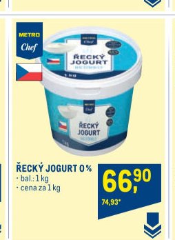 ŘECKÝ JOGURT 0%