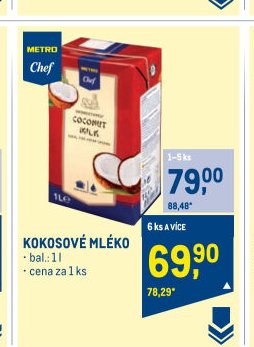 KOKOSOVÉ MLÉKO