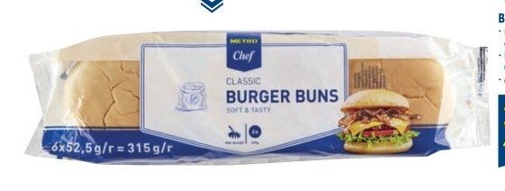 BURGER BUNS (balení)