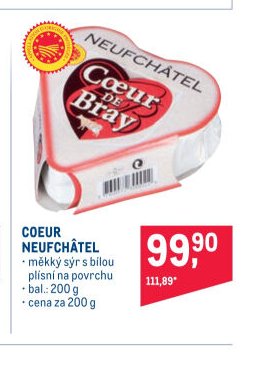 COEUR NEUFCHÂTEL