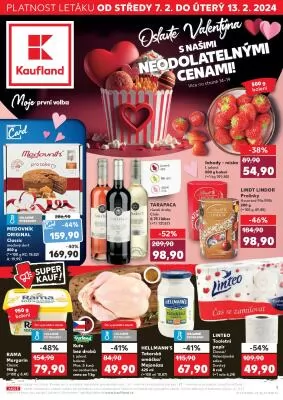 akční leták Kaufland 7.2.2024-13.2.2024