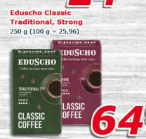 Mletá káva Classic Traditional Eduscho