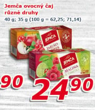 Ovocný čaj Jemča