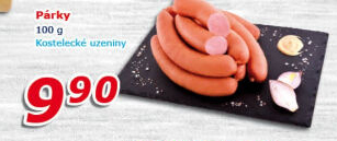 Párky Kostelecké uzeniny
