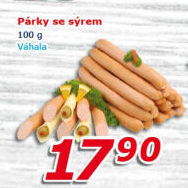Párky se sýremVáhala