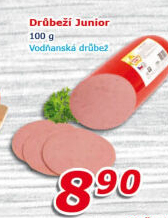 Salám drůbeží Junior Vodňanské kuře