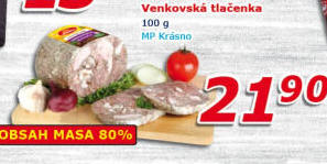 Tlačenka venkovská Krásno