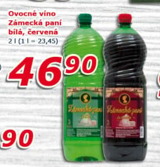 Víno stolní Zámecká paní