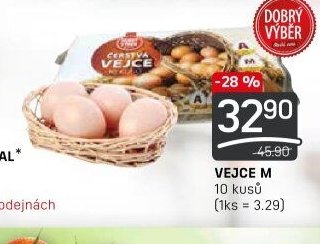 Vejce M