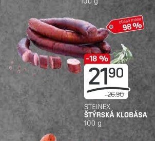 STEINEX ŠTÝRSKÁ KLOBÁSA
