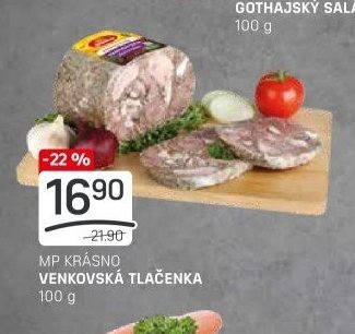 MP KRÁSNO VENKOVSKÁ TLAČENKA