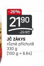 JČ ZÁKYS různé příchutě