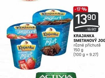 KRAJANKA SMETANOVÝ JOGURT různé příchutě