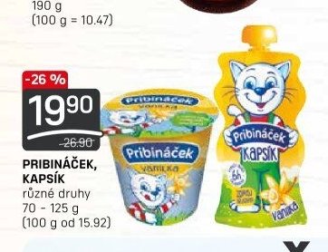 PRIBINÁČEK, KAPSÍK různé druhy