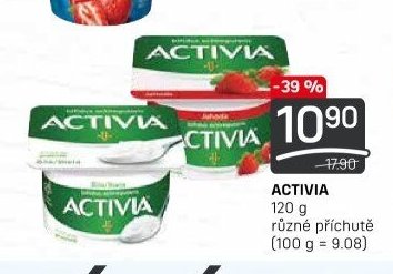 ACTIVIA různé příchutě