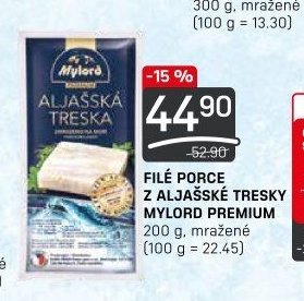 FILÉ PORCE Z ALJAŠSKÉ TRESKY MYLORD PREMIUM