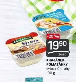 KRAJÁNEK POMAZÁNKY