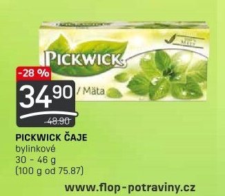 PICKWICK ČAJE