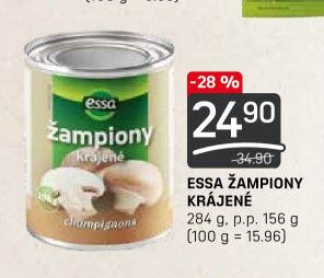 Essa žampiony krájené
