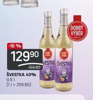 ŠVESTKA 40%