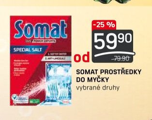 SOMAT PROSTŘEDKY DO MYČKY