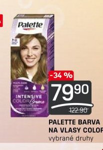 PALETTE BARVA NA VLASY COLOR