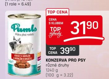 KONZERVA PRO PSY