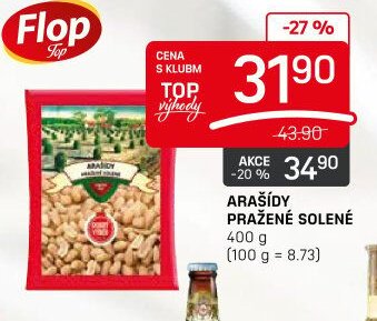 ARAŠÍDY PRAŽENÉ SOLENÉ