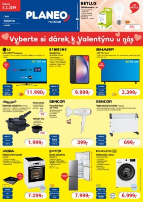 akční leták Planeo 5.2.2024-11.2.2024