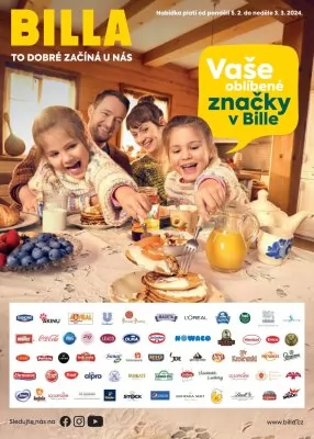 akční leták BILLA 5.2.2024-3.3.2024