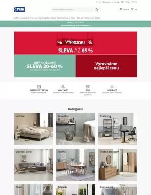 akční leták Jysk 6.2.2024-12.2.2024