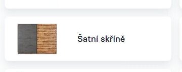 Šatní skříně
