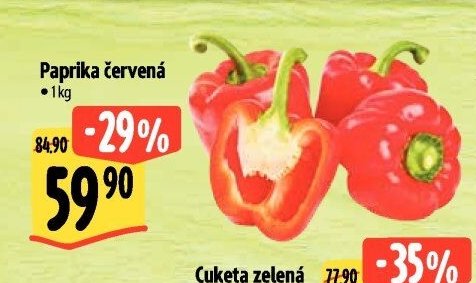 Paprika červená