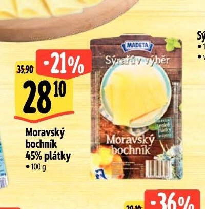 Moravský bochník 45% plátky