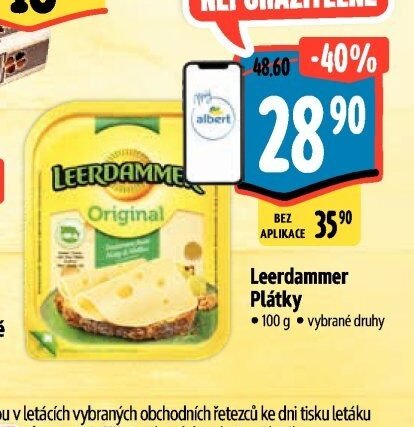 Leerdammer Plátky