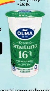 Olma Kysaná smetana 16%