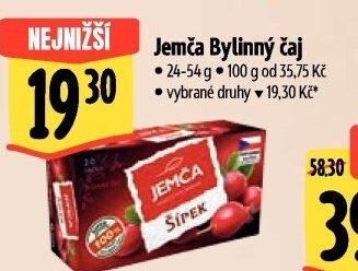Bylinný čaj Jemča